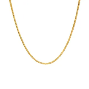 22K Yellow Gold Classic Bead Chain