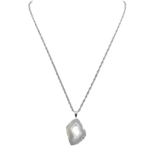 Agate Collection - Silver Chiffon Necklace (Ambassador)