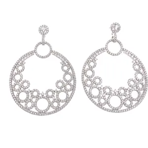 Alle CZ Bridal Earrings