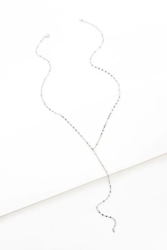 Chain Lariat Necklace