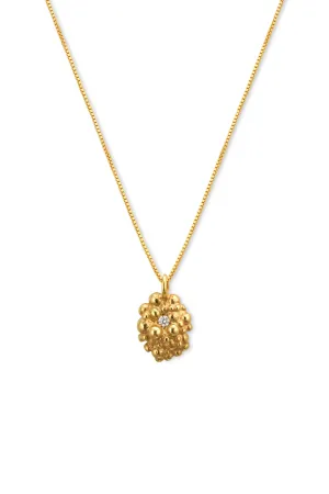 CÉLESTE DEUX - Oval Necklace 14 ct gold