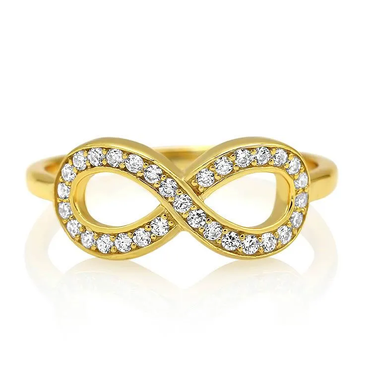 Diamond Infinity Ring