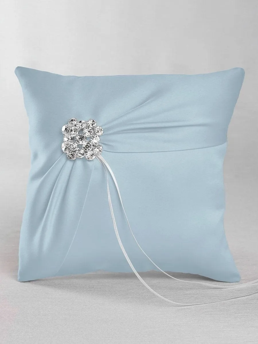 Garbo in Satin Ring Pillow