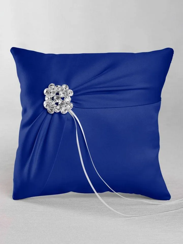 Garbo in Satin Ring Pillow