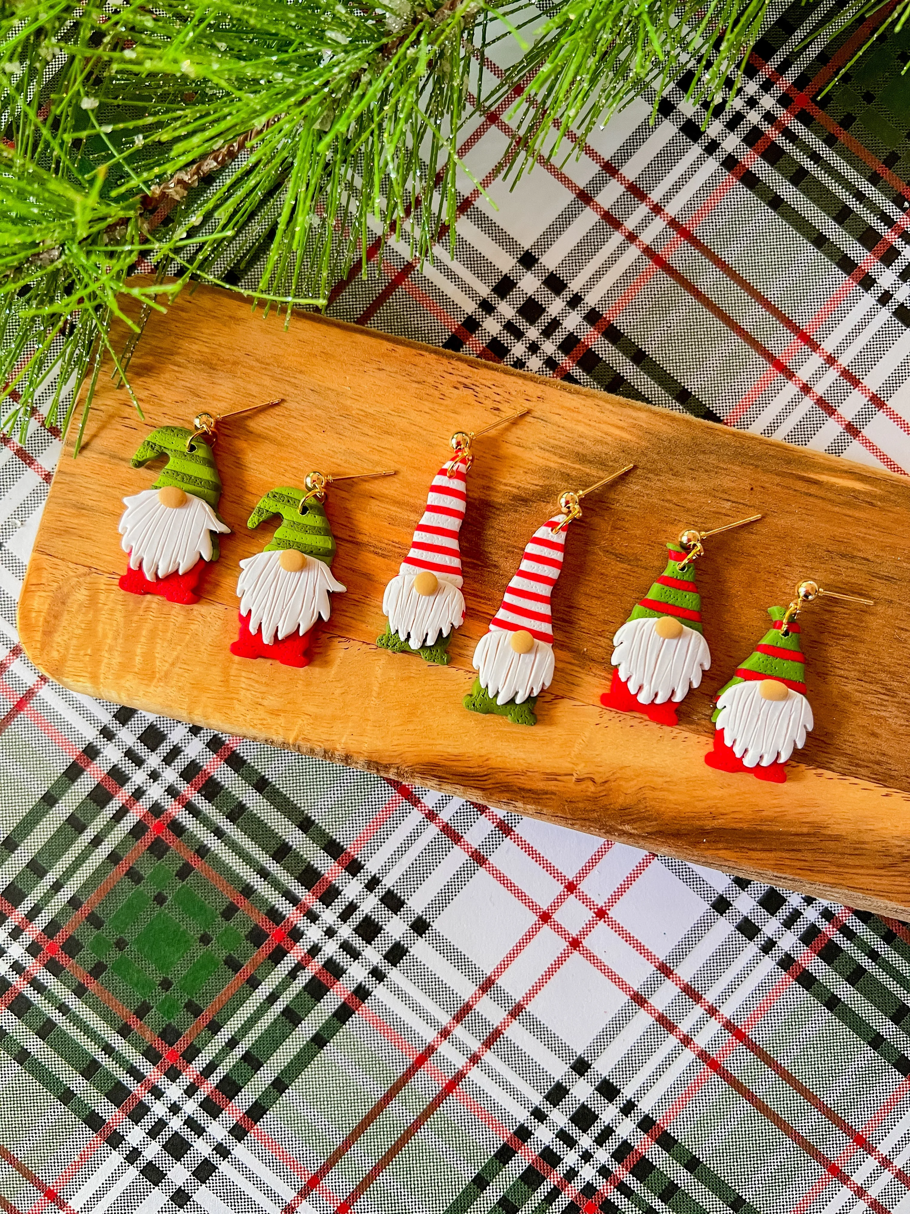 Gnome Earrings | Clay Earrings