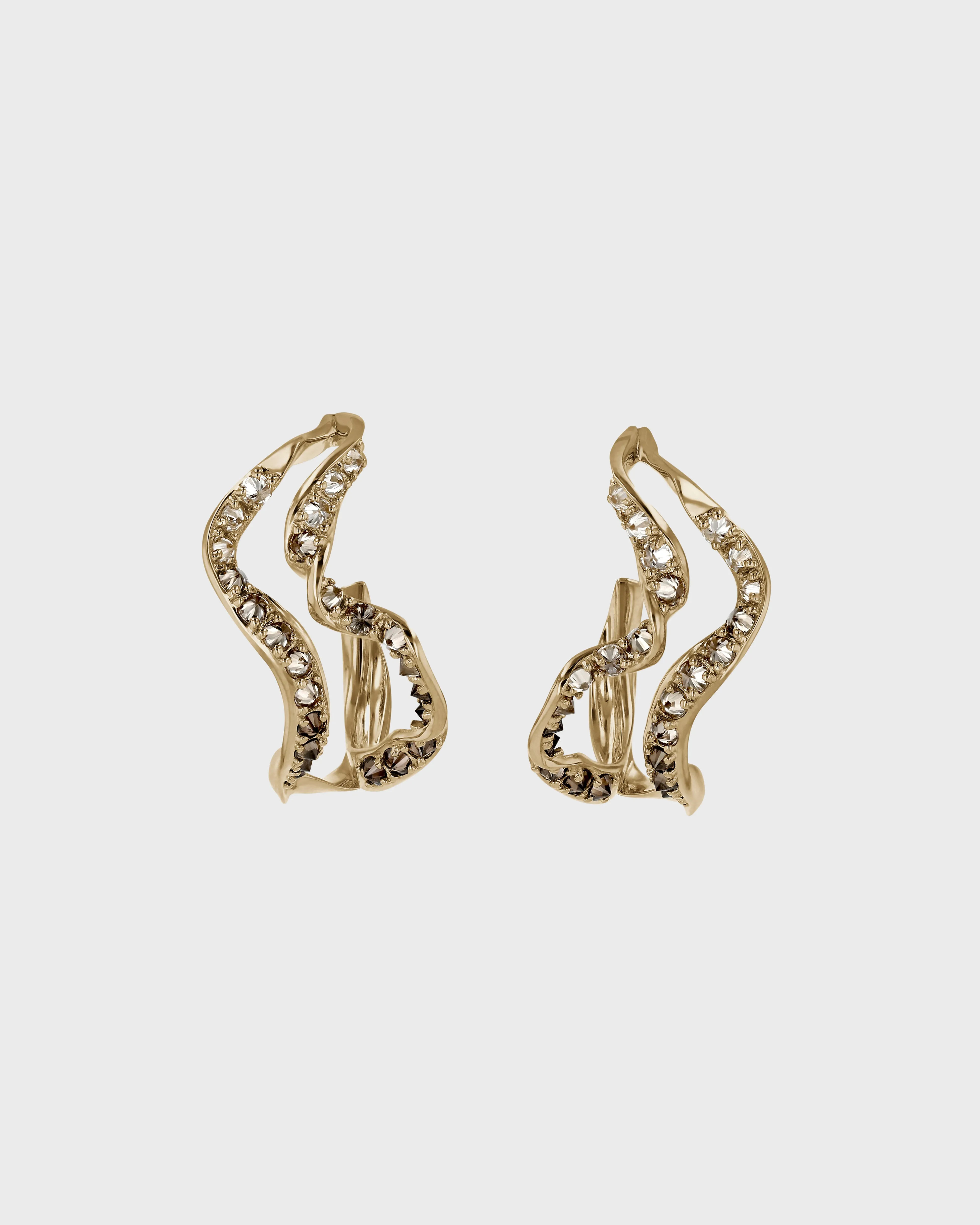 Golden Kelp Hoops