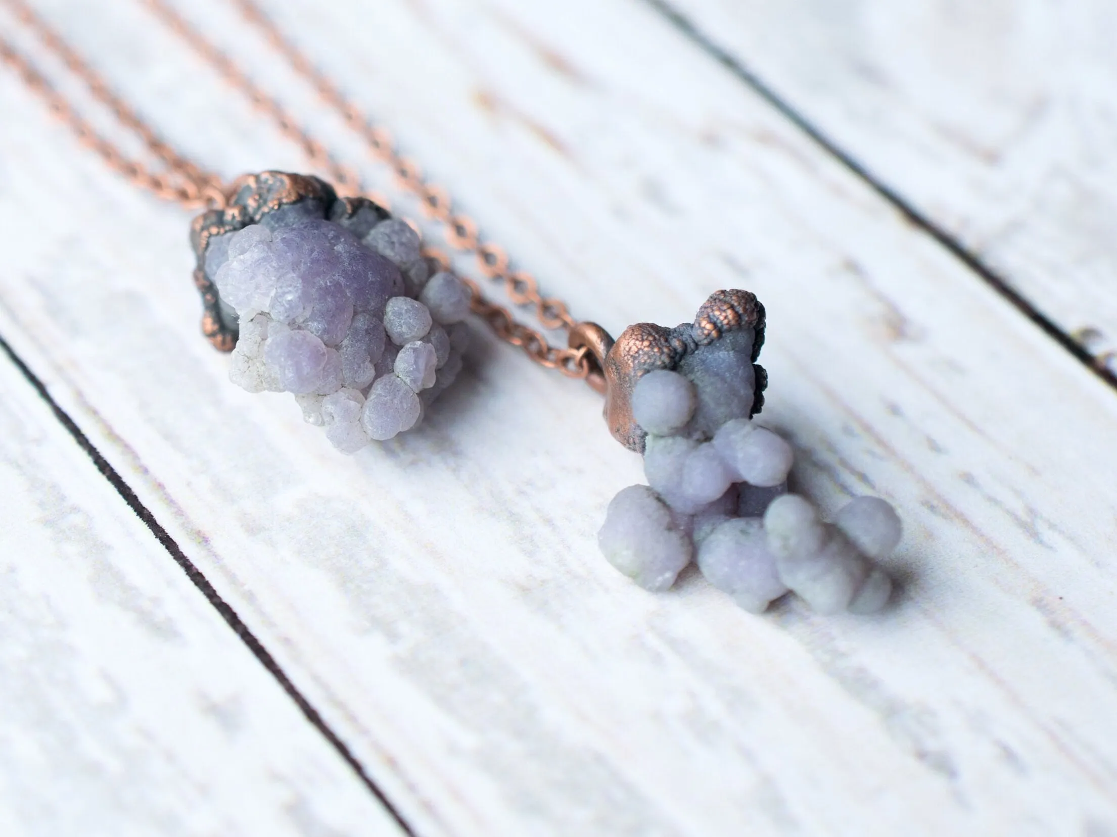 Grape Agate necklace | Agate jewelry