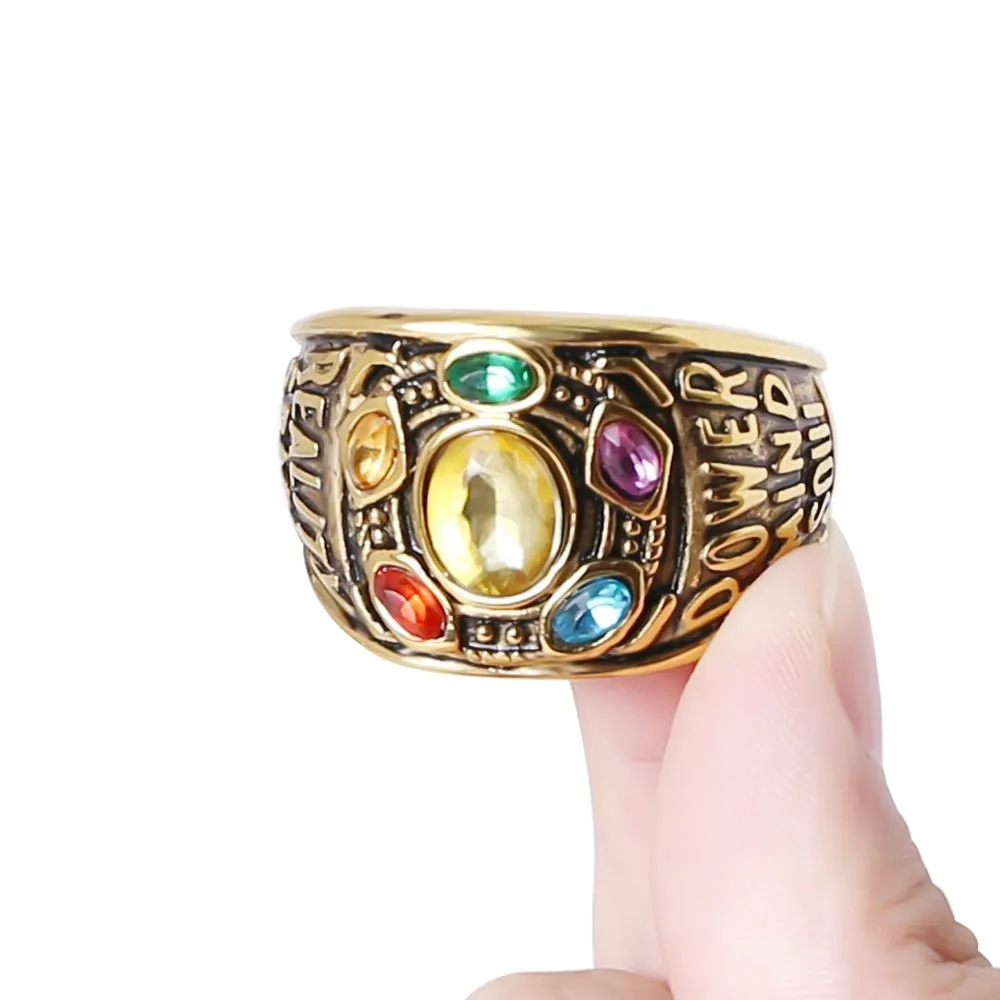 Infinity stones Glans Ring