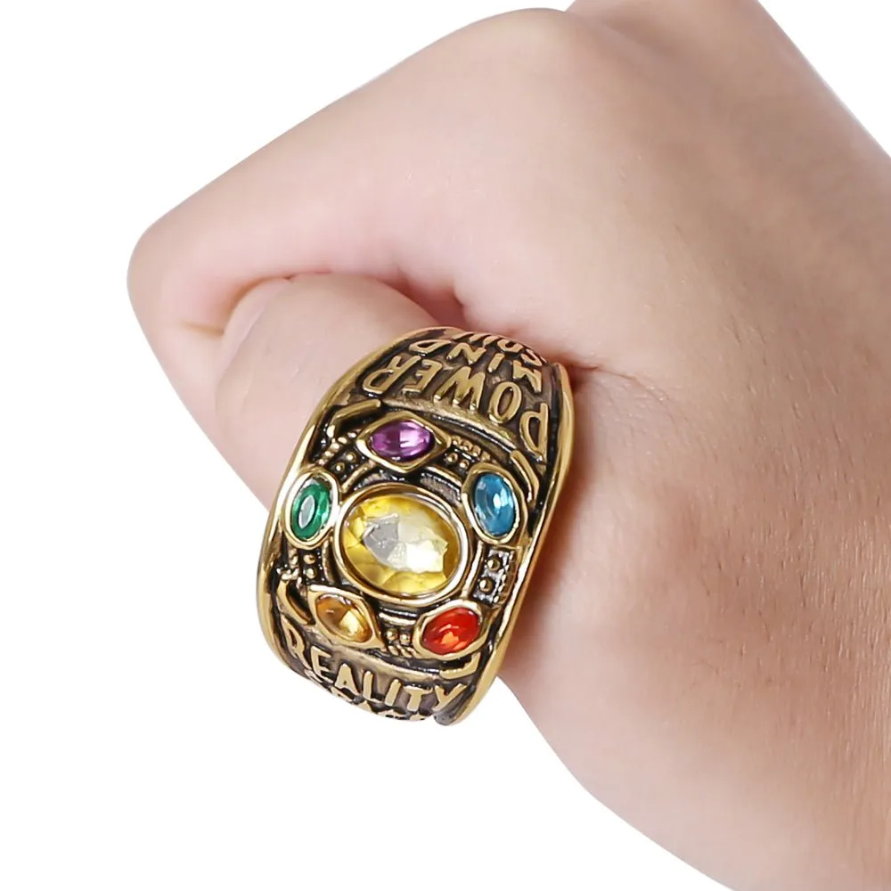 Infinity stones Glans Ring