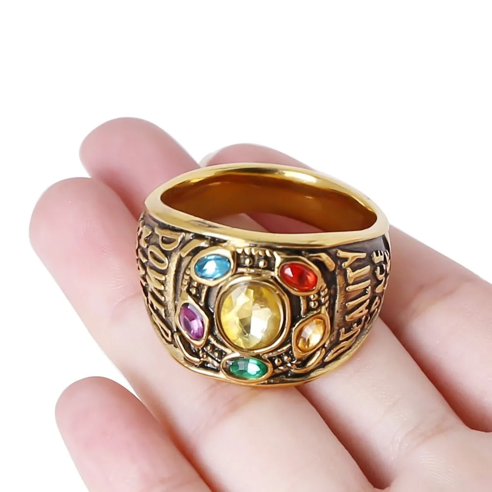 Infinity stones Glans Ring