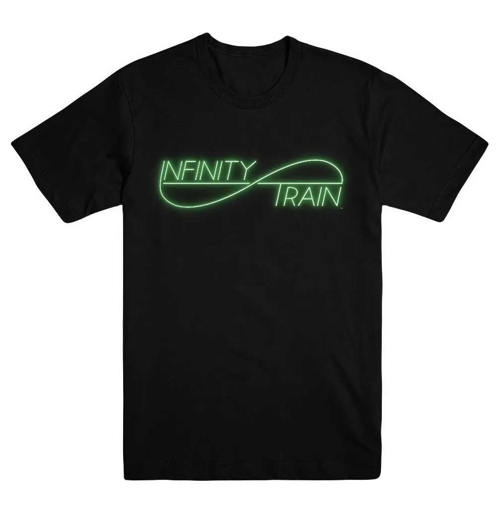 Infinity Train Glow in the Dark Black Unisex Tee