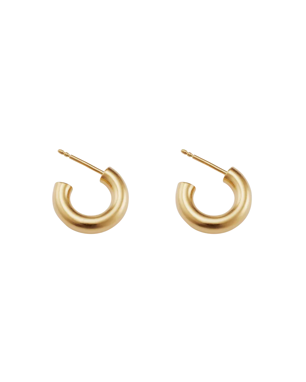 Kirstin Ash Jardin Hoops Small 18K Gold Plated