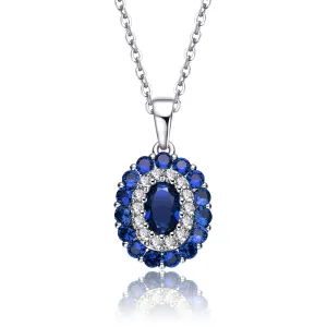 La Scène Sapphire Cubic Zirconia Pendant