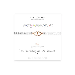 Life Charms "We are Friends" Bracelet