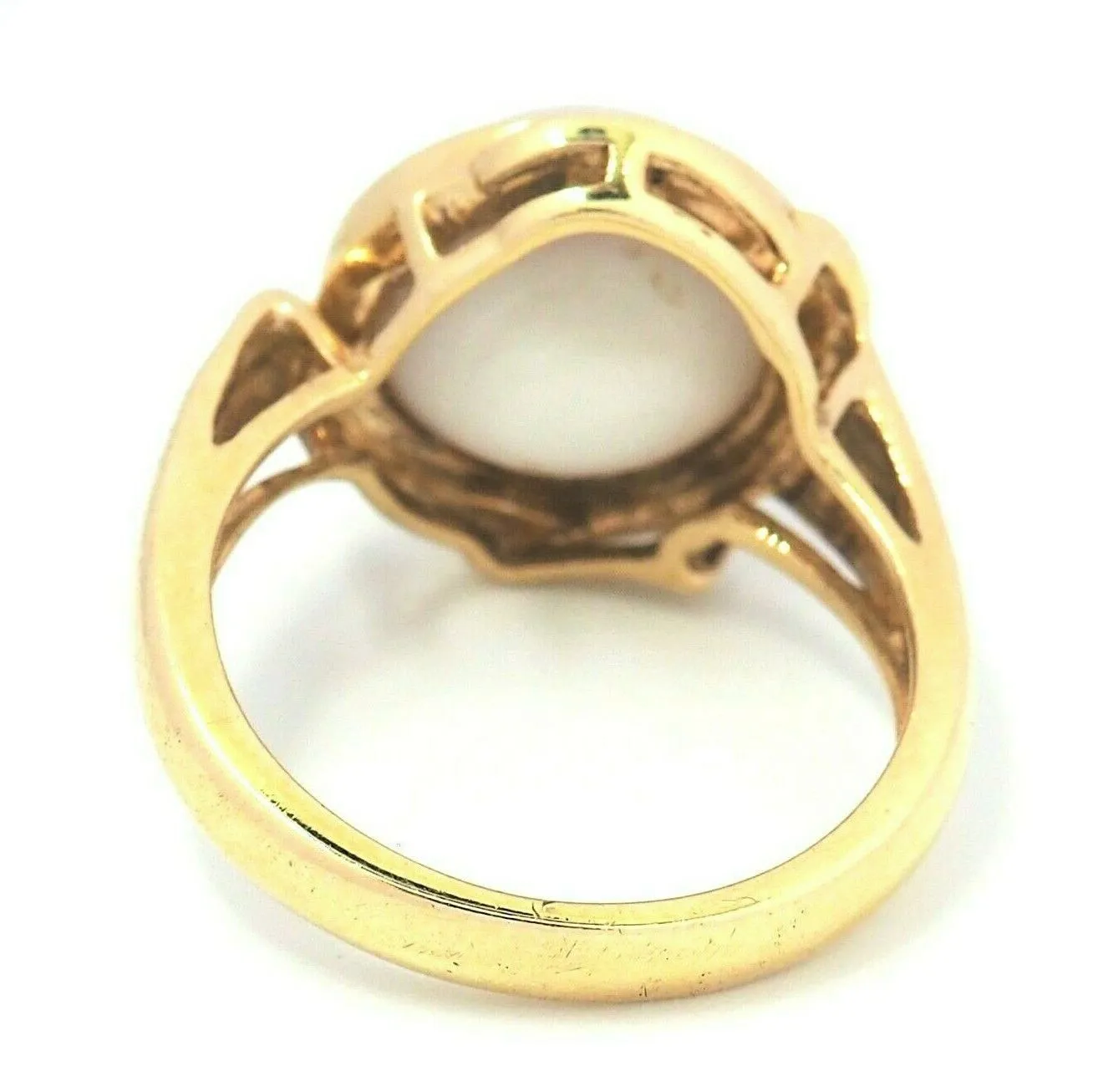 Mabe Pearl 9ct Yellow Gold Ring