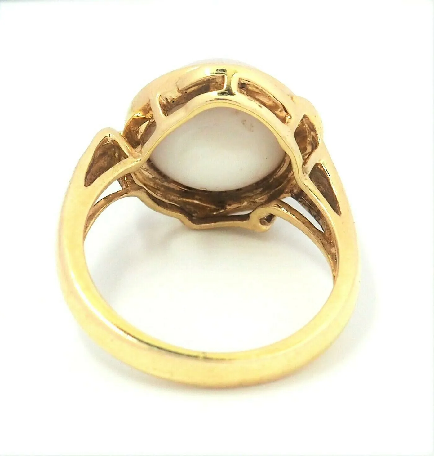 Mabe Pearl 9ct Yellow Gold Ring