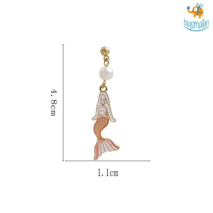 Mermaid Pearl Earrings