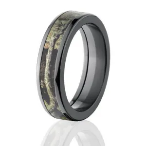 Mossy Oak Camo Rings,Camouflage Wedding Bands,Breakup Infinity Camo