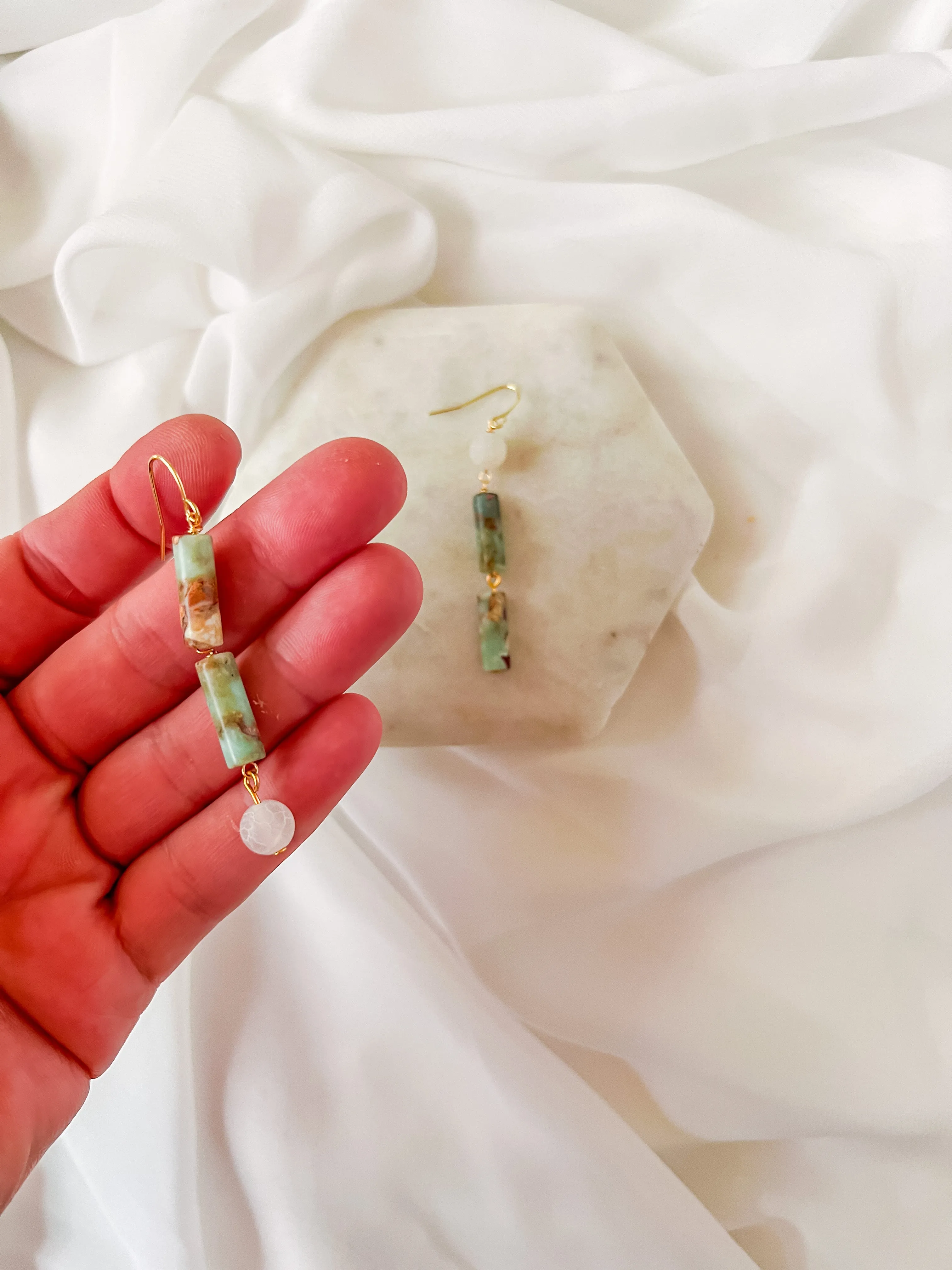 Otto | African Turquoise Earrings