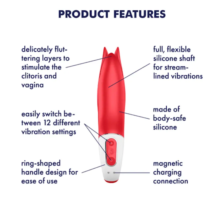 Satisfyer ''Power Flower'' Clit Stimulator