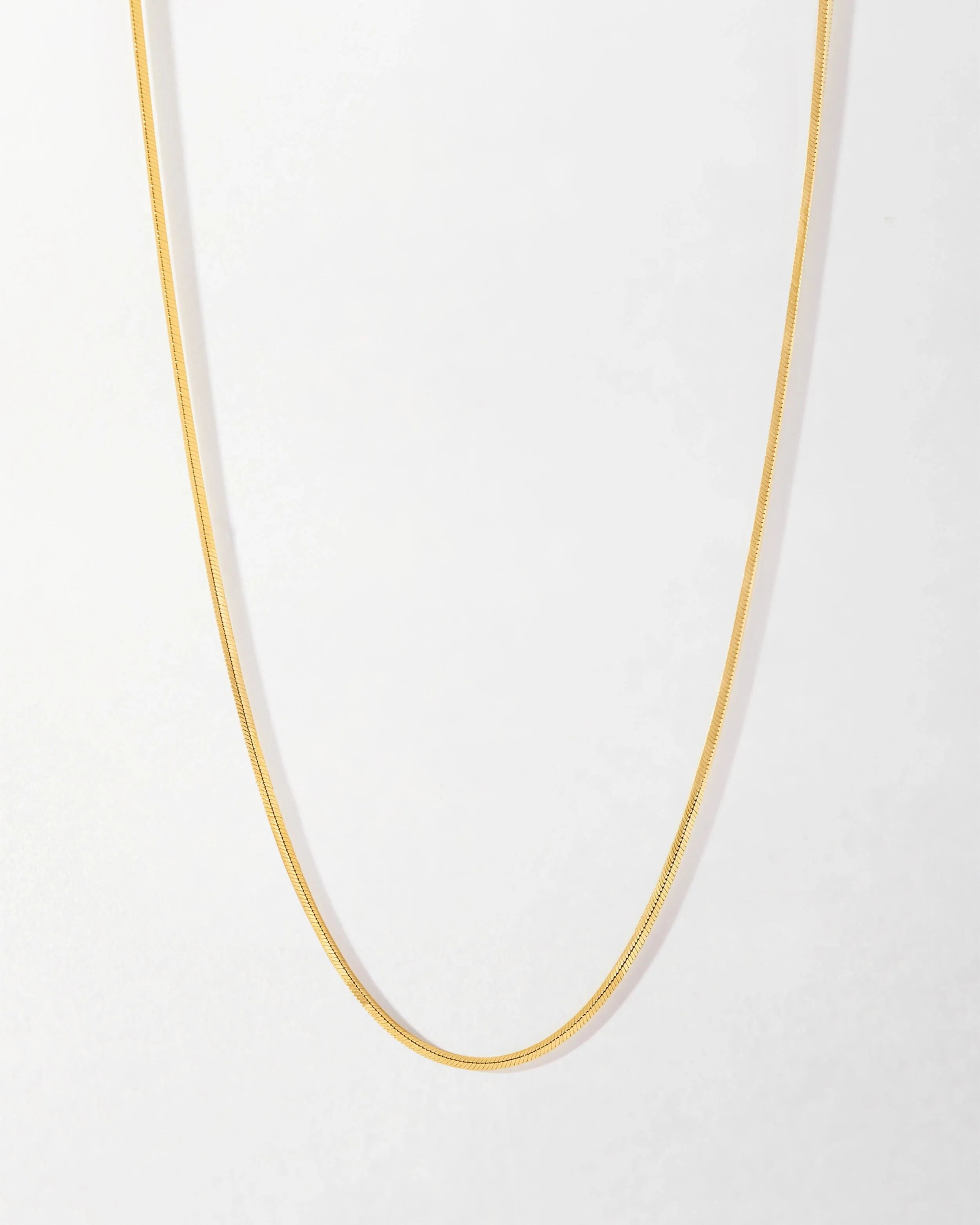 Snake Chain Necklace - Gold