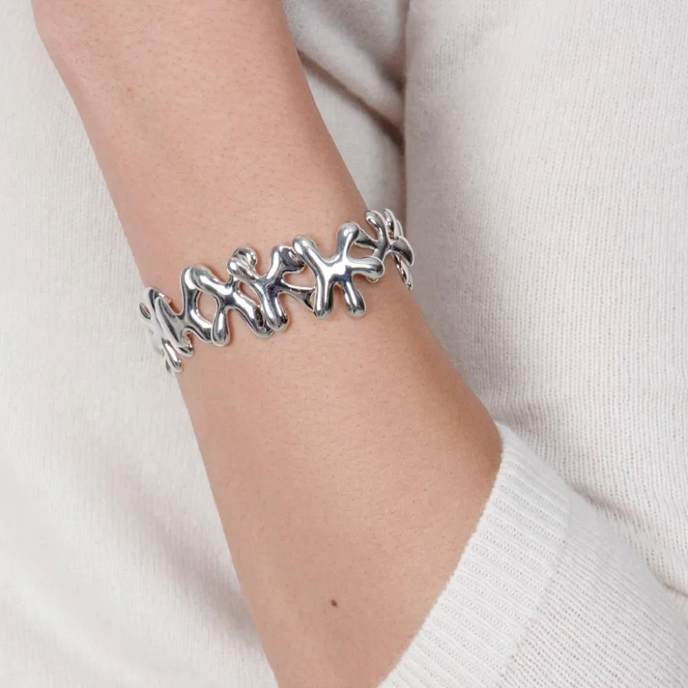 Splash Bracelet in Sterling Silver