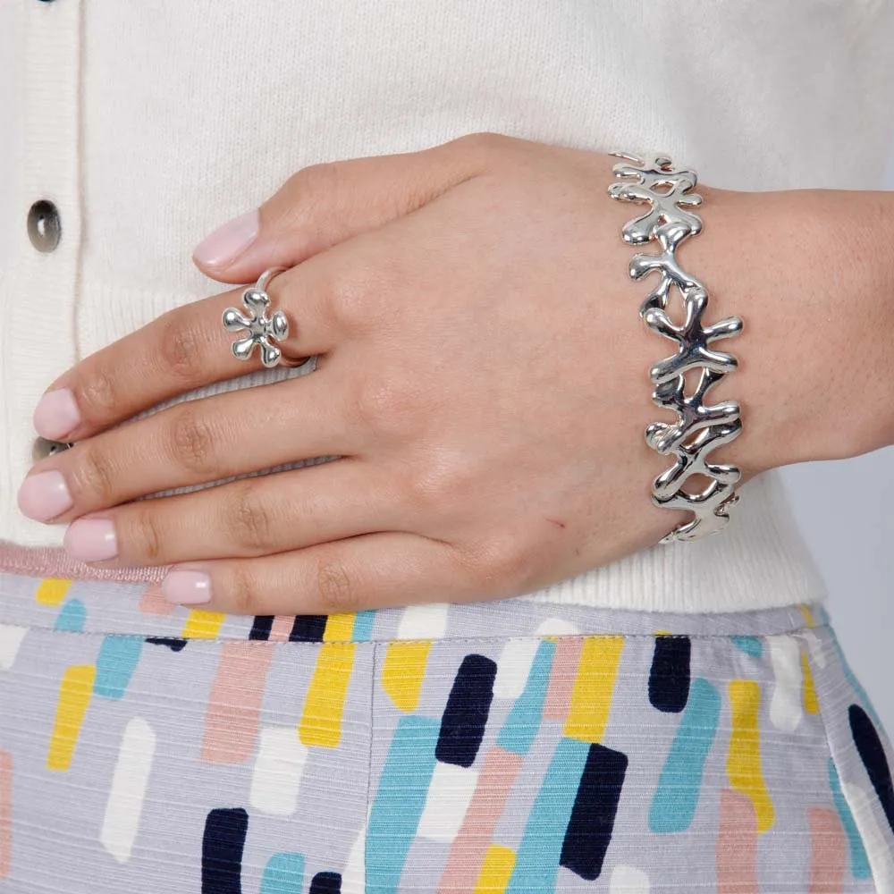 Splash Bracelet in Sterling Silver