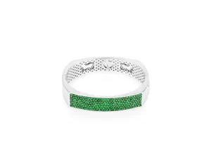 Tsavorite Toulouse Bangle