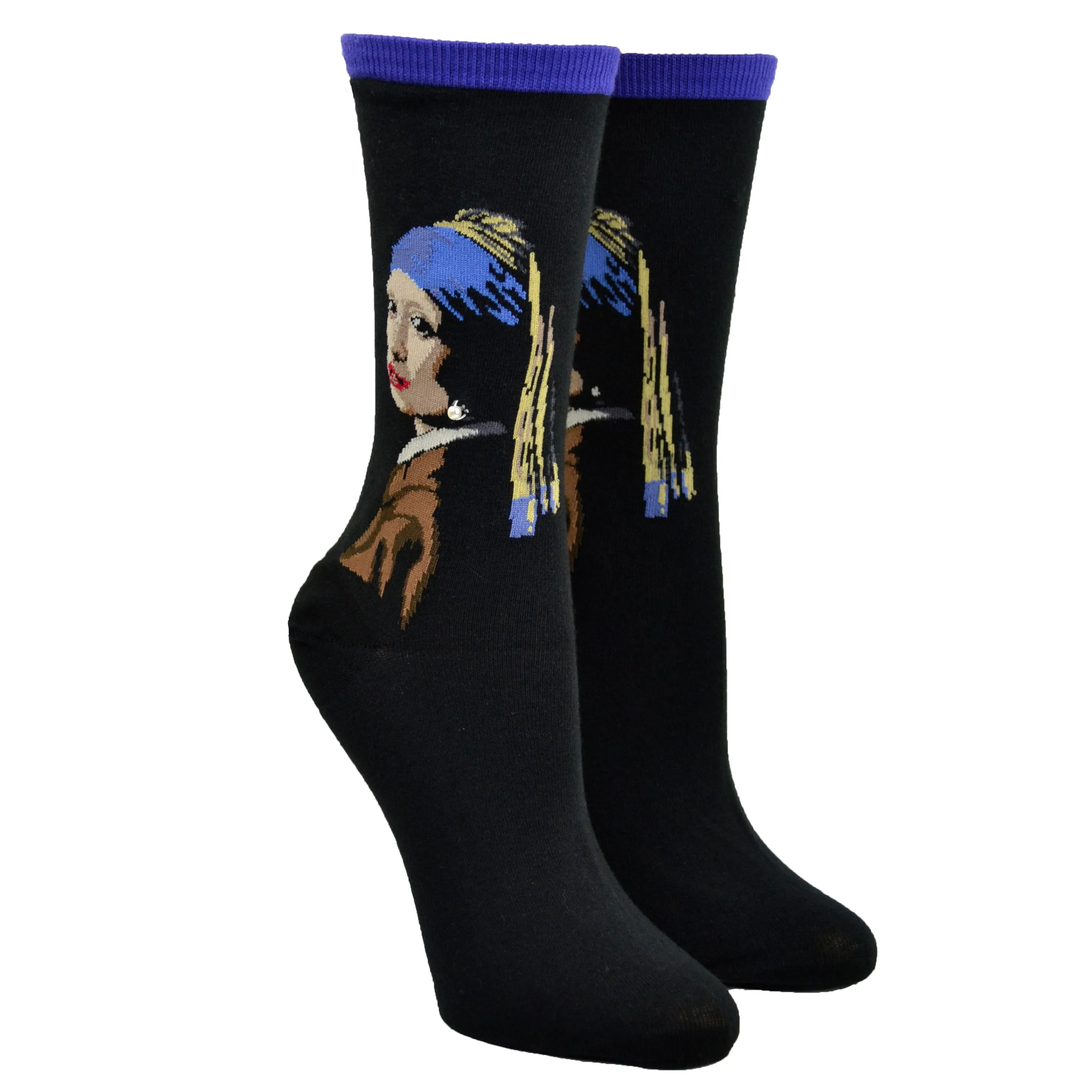 Women's Girl With The Pearl Earring Socks